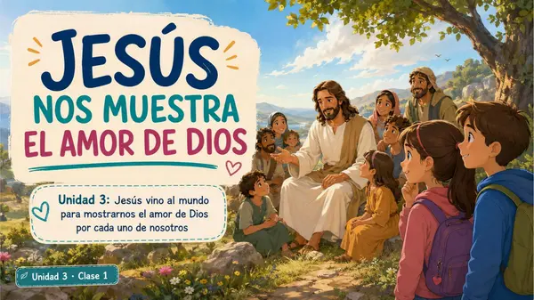 Unidad 3: Jesús nos muestra el amor de Dios