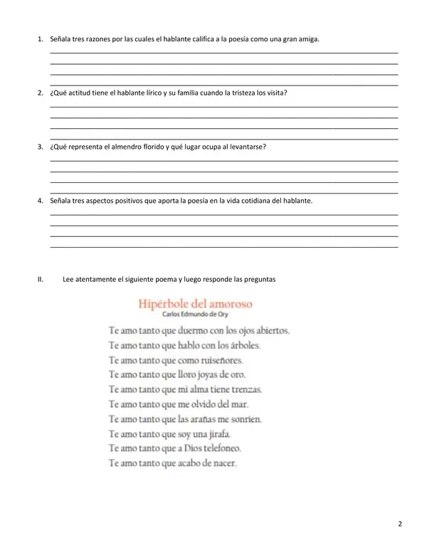 Guía de aprendizaje Figuras literarias 