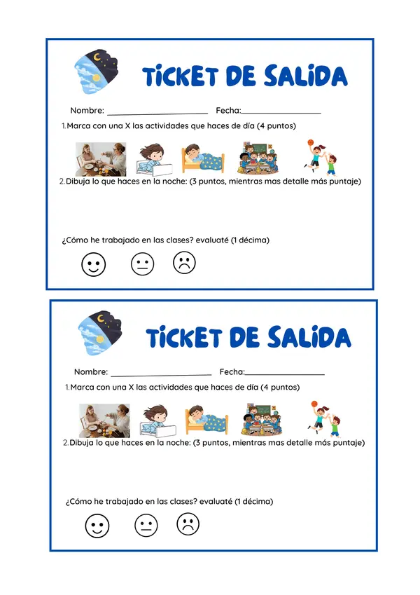 Día y noche- antes y despues