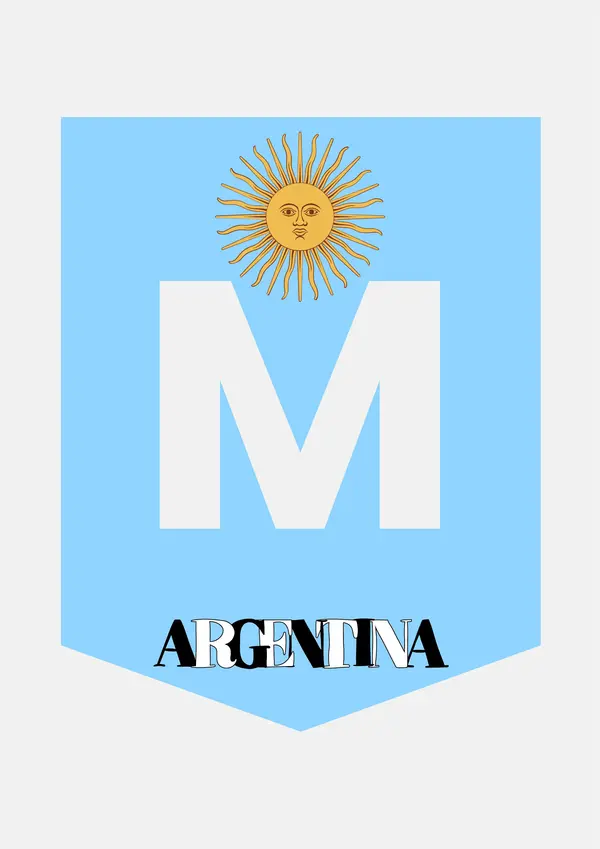 Banderines Semana de Mayo