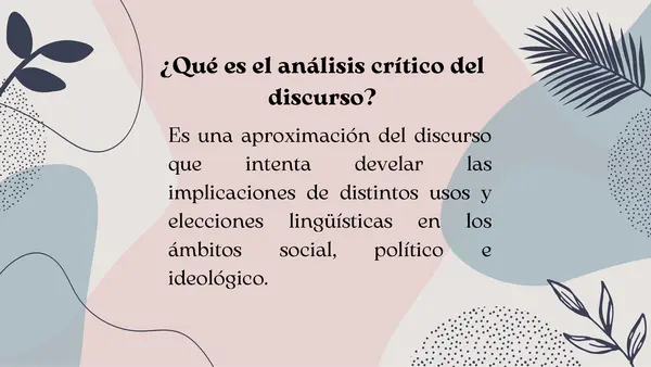 Material Gratuito: Legitimación en el Discurso (Análisis Crítico - 3° Medio)