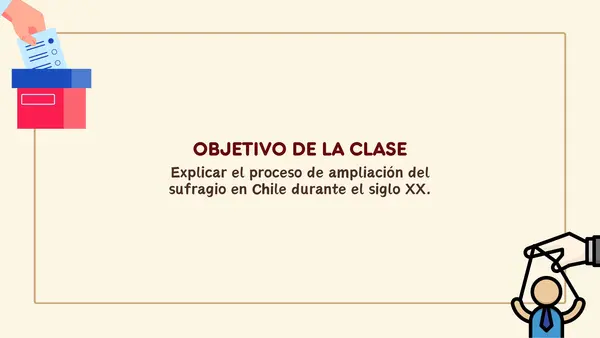 Ampliación del voto en Chile durante el XX | Sexto Básico