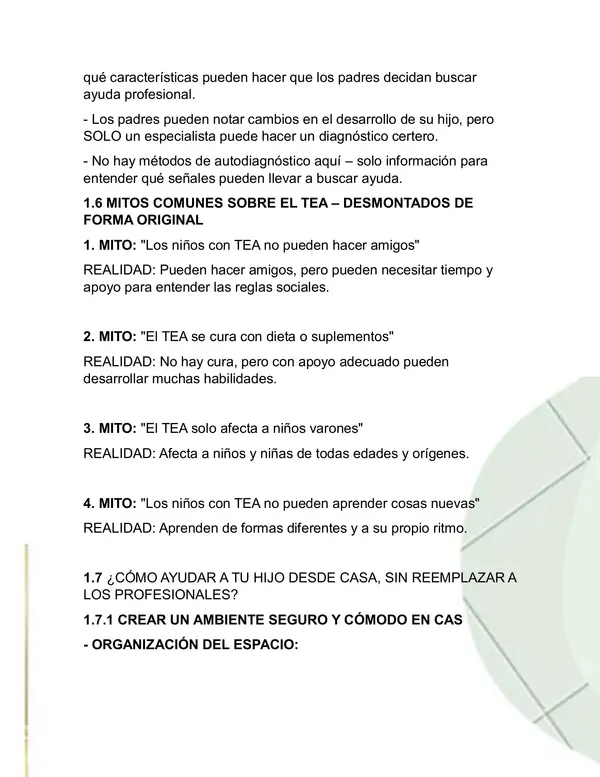 PDF tea  para GUIAR A DOCENTES Y A PADRES. 