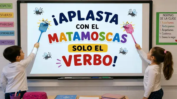 🪰 ¡Aprendemos los verbos jugando!