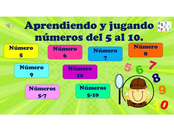 Números del 5 al 10