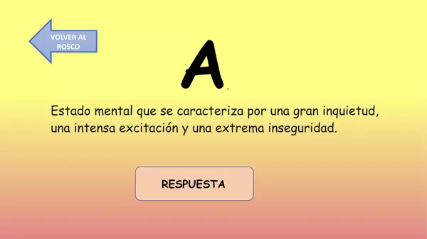 Rosco de las emociones 