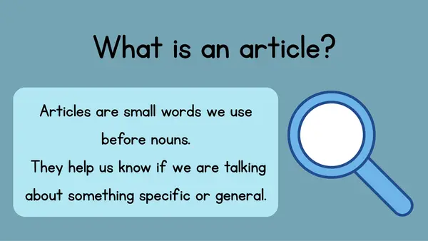 Articles A - AN - THE