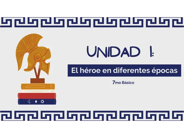 PPT EL HÉROE EN DIFERENTES ÉPOCAS (UNIDAD 1 - 7° BÁSICO)