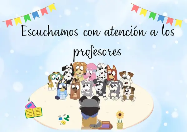 Normas de convivencia Bluey