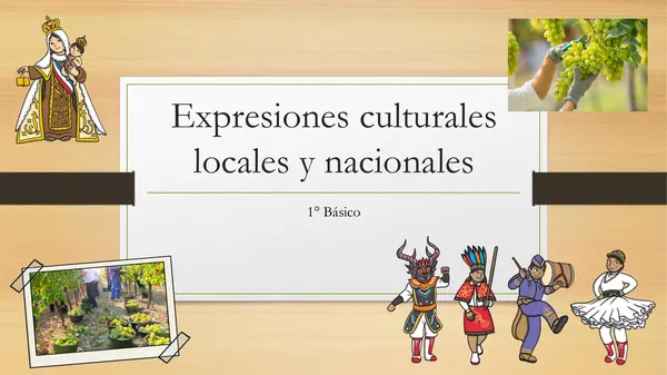 Expresiones culturales 1° básico 