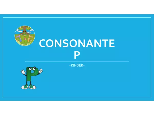 consonante de la letra P