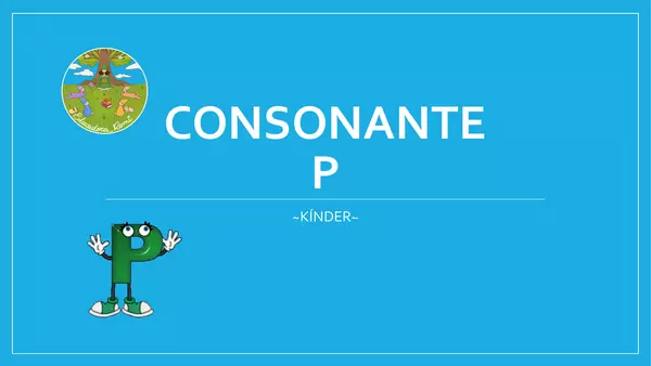 consonante de la letra P