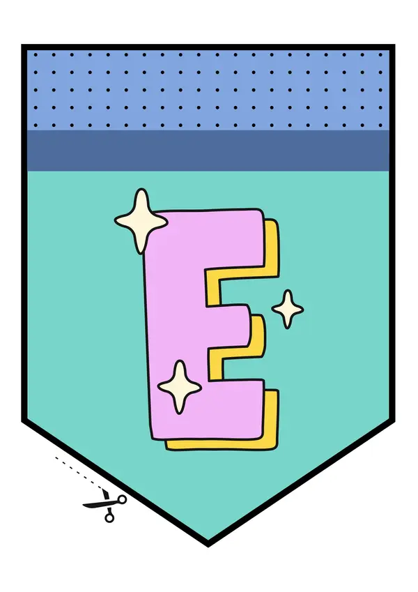 Banderín 'WELCOME' Pastel Pop – Decoración de Sala de Clases