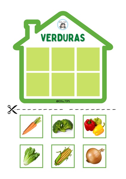 Categoría semántica: Verduras