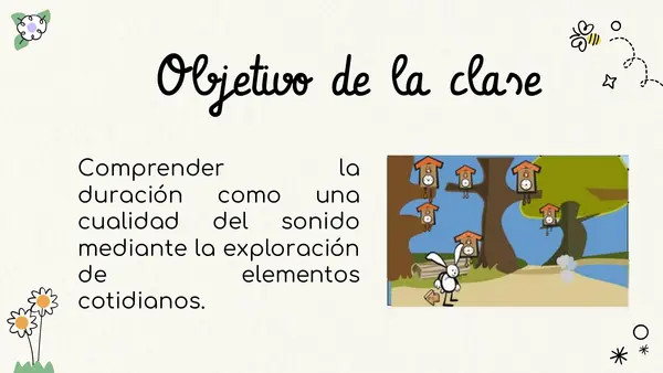 Cualidades del sonido: duración