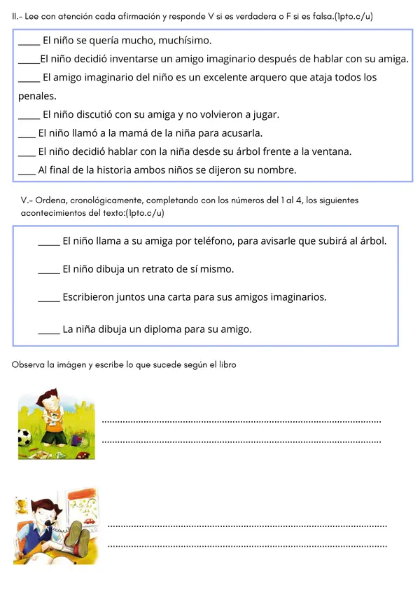 Prueba ¡Ay, cuánto me quiero! Plan Lector