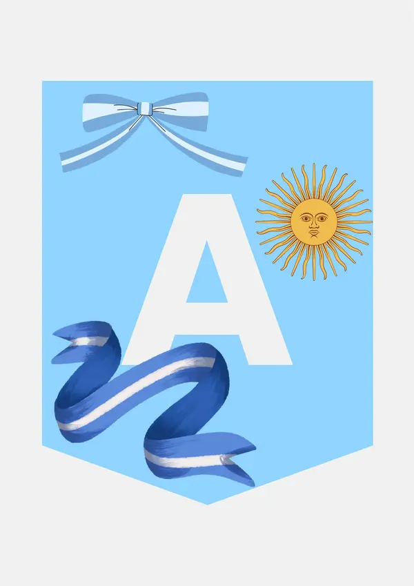 Banderines Semana de Mayo