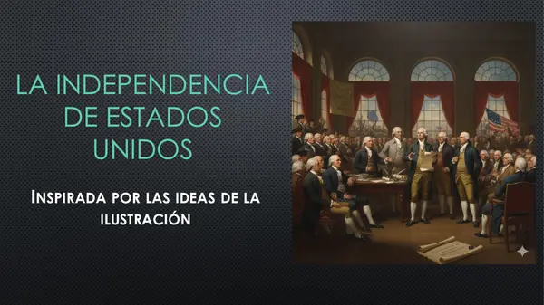 La independencia de Estados Unidos