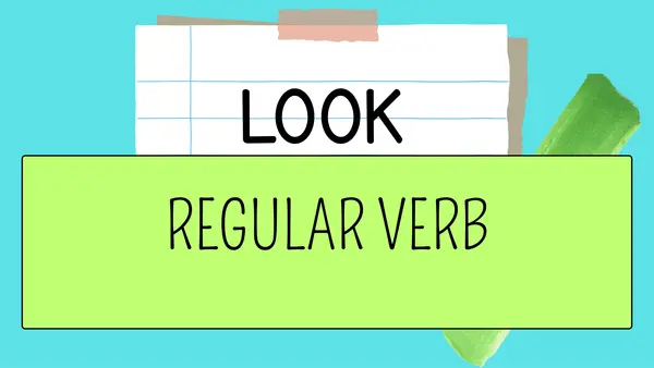 Regular or irregular verbs? 