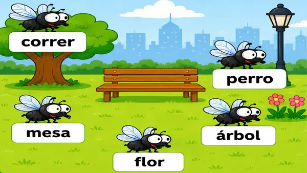 🪰 ¡Aprendemos los verbos jugando!
