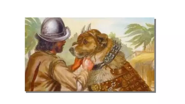 Presentacion Españoles vs Indigenas, historia, Octavo Basico