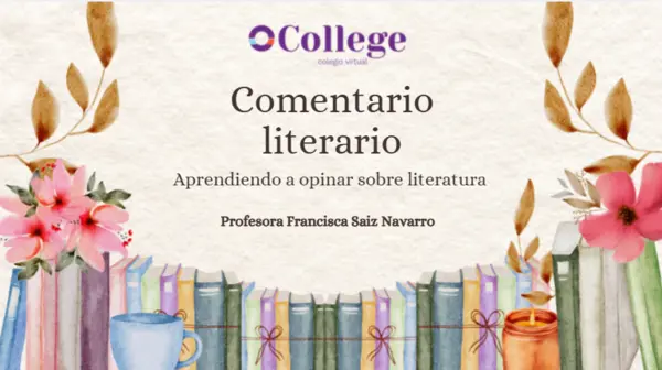 Comentario literario
