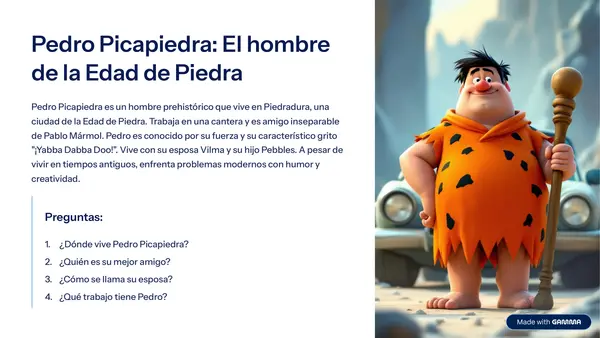 Textos de comprensión lectora con tus personajes favoritos (Con preguntas)