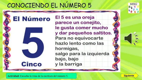 Números del 5 al 10