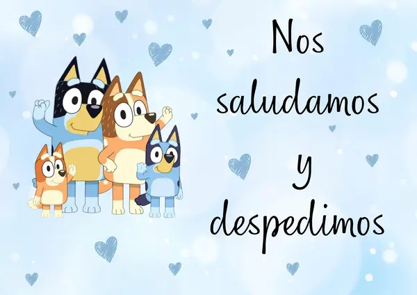 Normas de convivencia Bluey