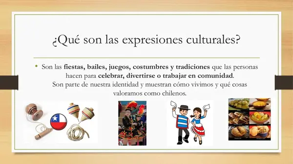 Expresiones culturales 1° básico 