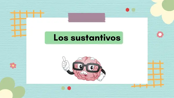 Los sustantivos propios y comunes 