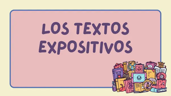 Los textos expositivos