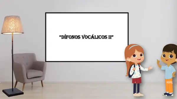 Diptongos vocálicos II