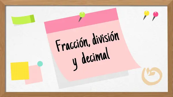 Transformar fracción a decimal