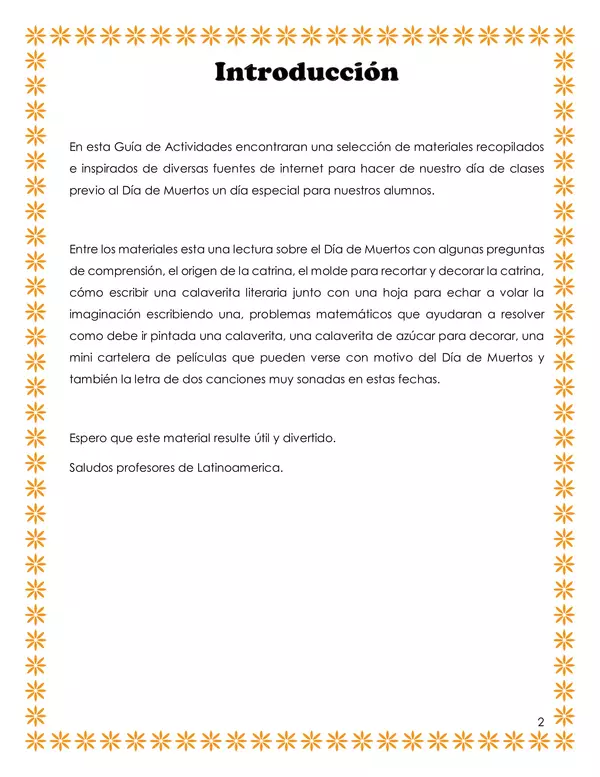 Cuadernillo Día de Muertos PDF