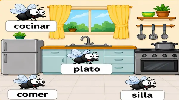 🪰 ¡Aprendemos los verbos jugando!