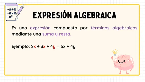 Ppt multiplicación algebraica y productos notables