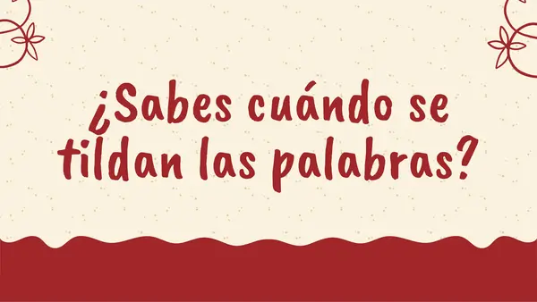 Reglas de acentuación  Repaso 6to, 7°, y 8°