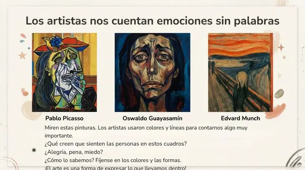 Clase 3 Unidad 1 "El lenguaje secreto de tu arte" 2° Básico