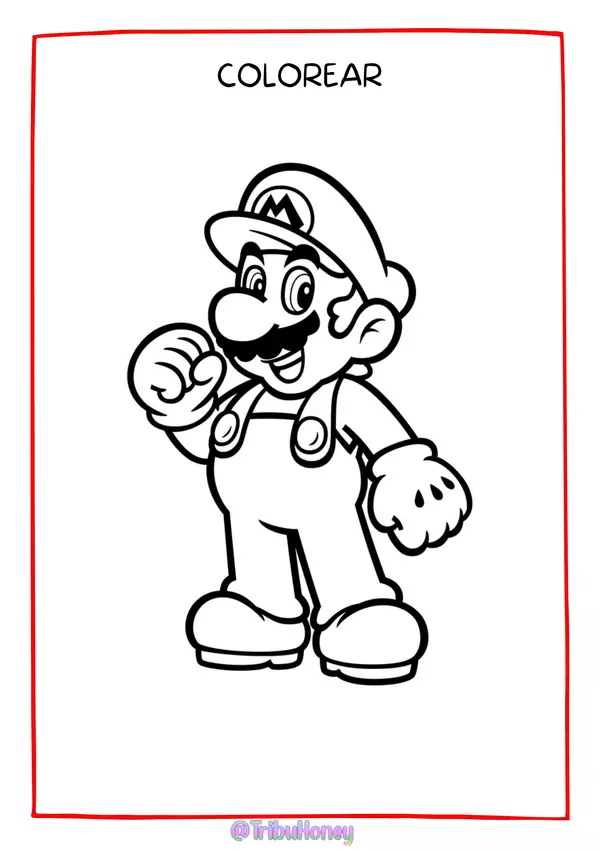 Cuadernillo día del niñ@ "Mario Bros"