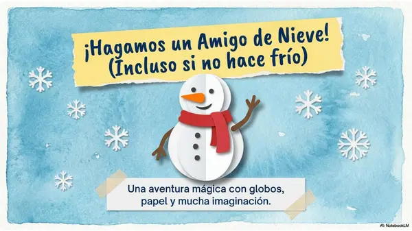 ppt creando un muñeco de nieve