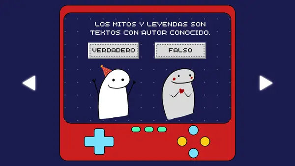 Verdadero y Falso "Mitos y Leyendas"