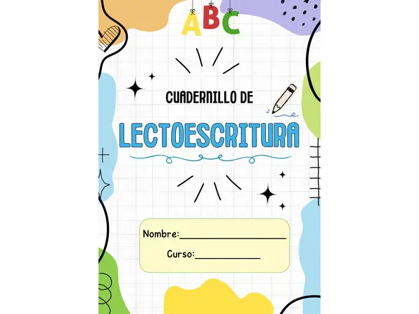 CUADERNILLO DE LECTOESCRITURA