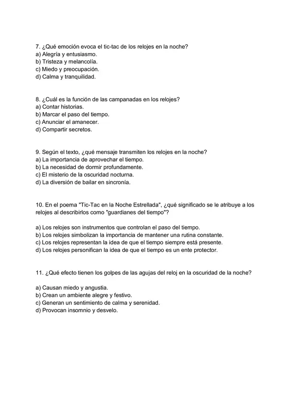 Ensayo SIMCE 6° Básico 40 preguntas con respuesta. 
