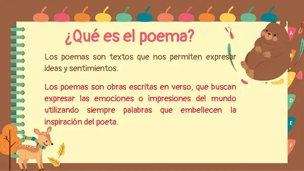 PPT "El poema"