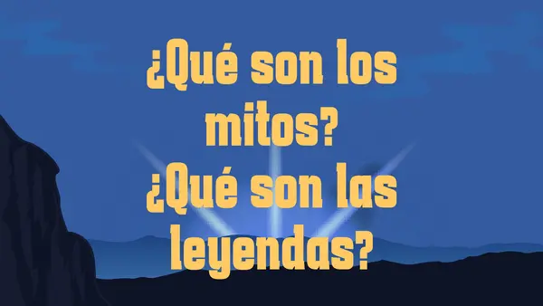 ppt mitos y leyendas para el electivo de lectura y escritura.