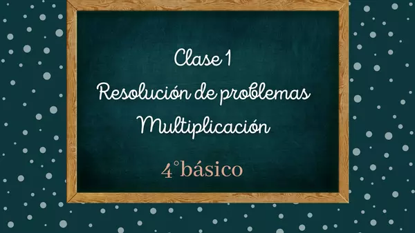 Resolución de problemas (multiplicación)