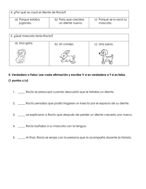 Prueba "El diente desobediente de Rocio"