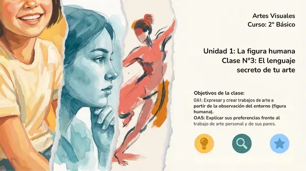 Clase 3 Unidad 1 "El lenguaje secreto de tu arte" 2° Básico