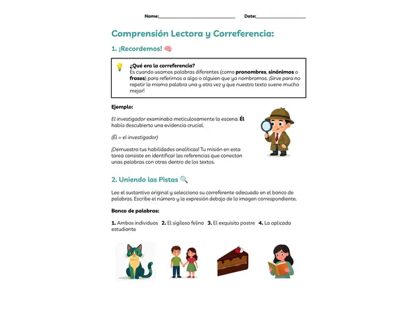 Correferencia (simce lectura)